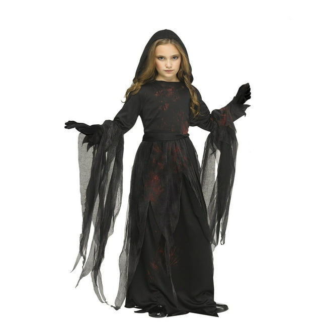 Girls’ Soulless Reaper Halloween Costume, 3-Piece, Sizes M-XL - Walmart.com