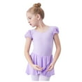 thumbnail image 1 of Girls' Special Occasion Dresses New Baby Girls Children's Dance Leotard Clothes Summer Flying Sleeve Training Clothes Gym Suit Baby Girls' Special Occasion Dresses Purple New, 1 of 4