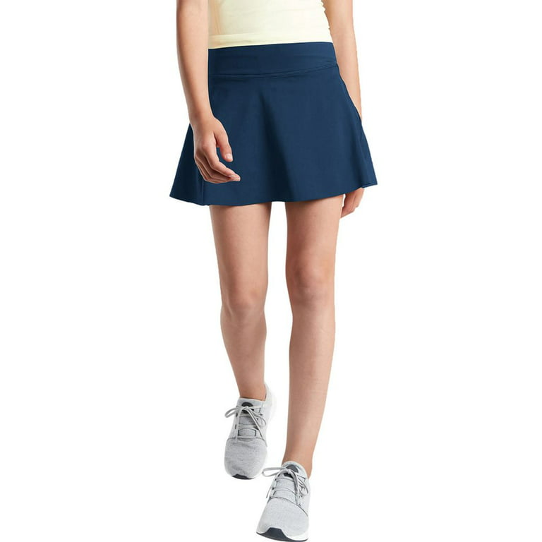 Girls Sport Skirt With Leggings Shorts Kids Casual Solid Color Mini Skirt 
