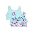 thumbnail image 1 of Girls Sports Bra, 2 Pack, Sizes XS-XXL, 1 of 3