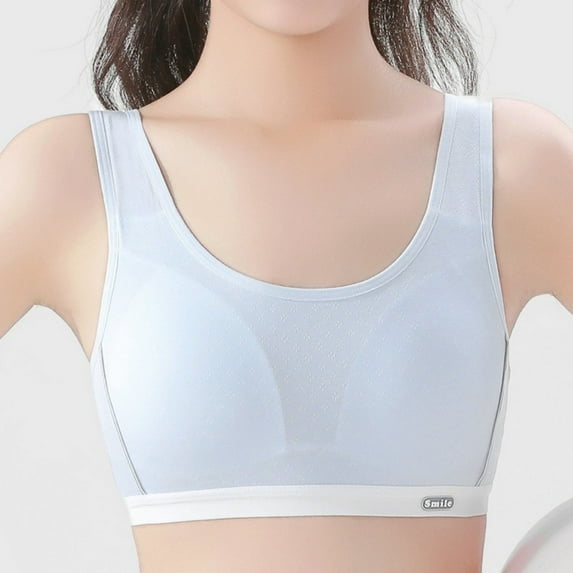 Girls Sports Bra Breathable Pads Training Bras for Girls & Teens Comfort Dance Crop Top