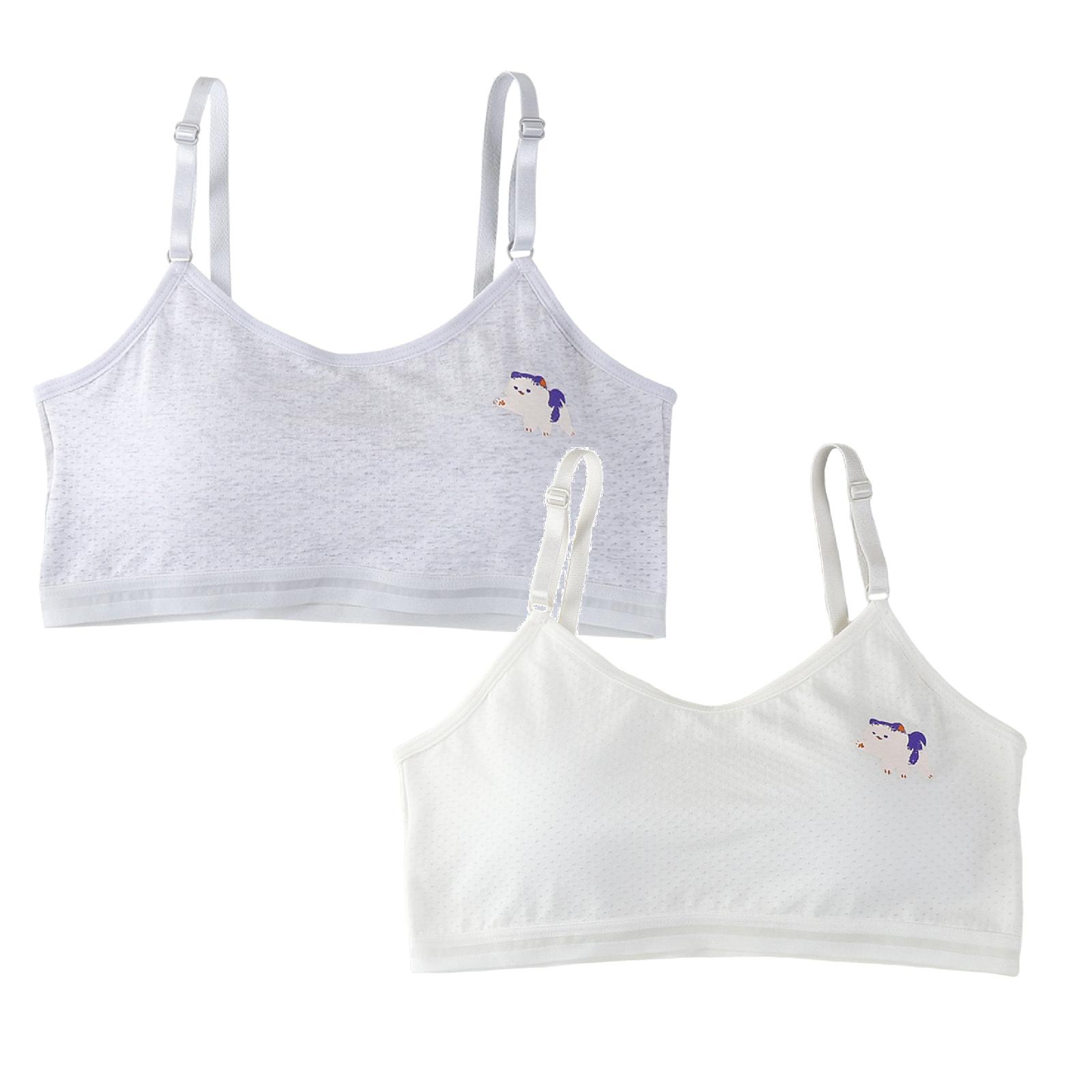 Girls Sports Bra Kids Girls Underwear Bra Vest Children Adjustable