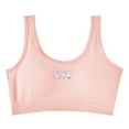 thumbnail image 1 of Girls Sports Bra Racerback Workout Top Breathable Comfortable Support Activewear For Teens Youth Athletic Training, 1 of 2