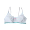 thumbnail image 1 of Girls Sports Bras 6-11 Seamless Racerback Training Bras for Girls-No Pads, Chest Double Lined Light Blue 10-14Y, 1 of 4