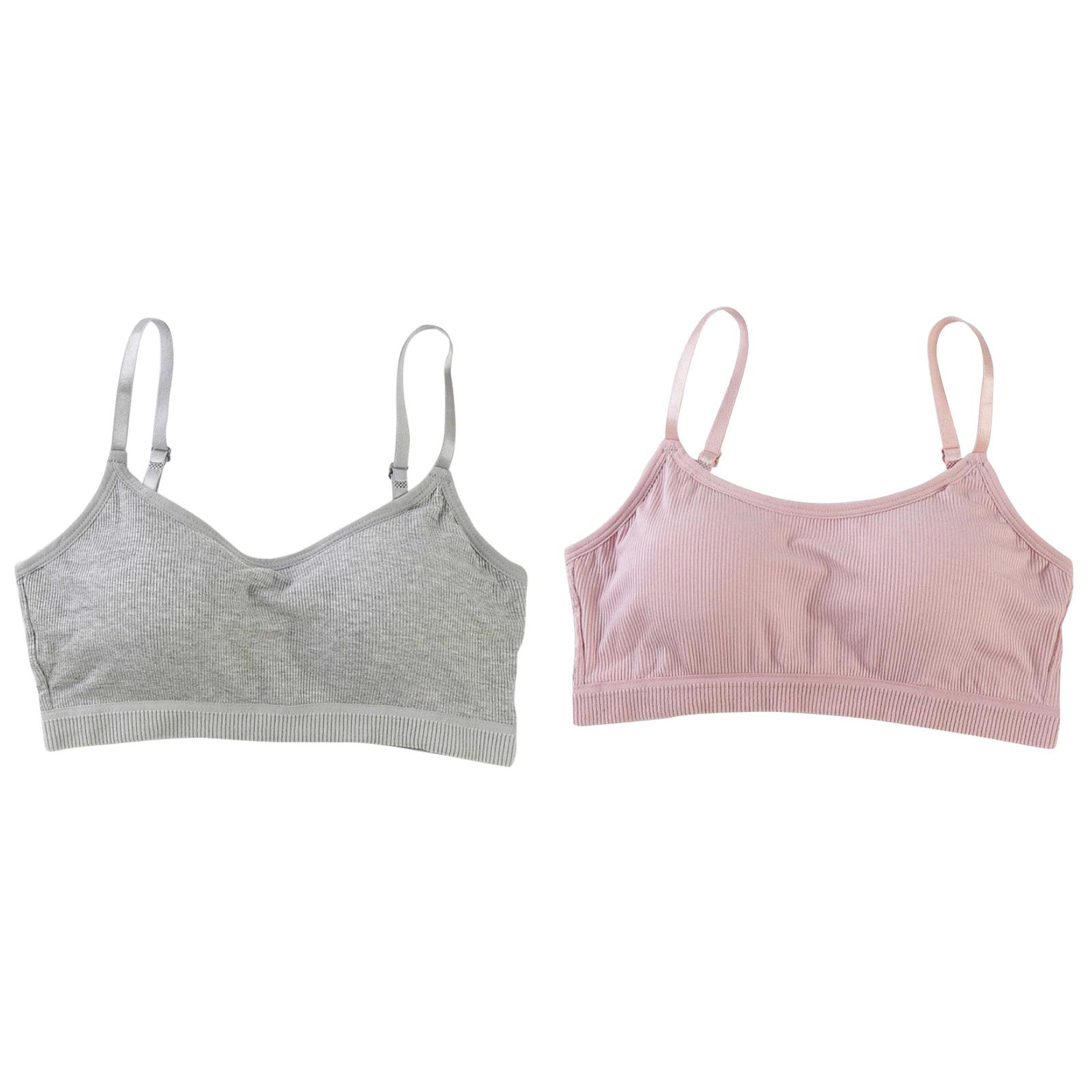 Girls Sports Bras 716 ,Kids Girls Underwear Bra Vest Adjustable