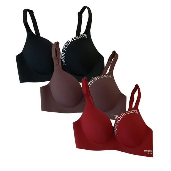 Girls Sports Bras Lightly Padded Developed Training Pre Teen Bras Adjustable Straps No Wire A-Cup