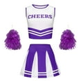 thumbnail image 1 of Girls Sports Meet Cheer Team Set With Handflowers Lovely Clothing, 1 of 6