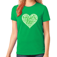 thumbnail image 1 of Girls St Patricks Day Shirt St Patricks Day Shirt Girls Love Irish Cute St Patricks Day Irish Heart Shirt, 1 of 5