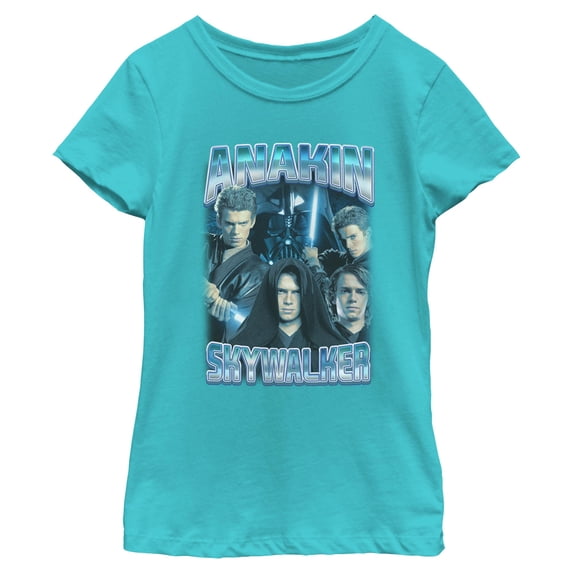 Girls Star Wars Anakin Skywalker Collage T Shirt