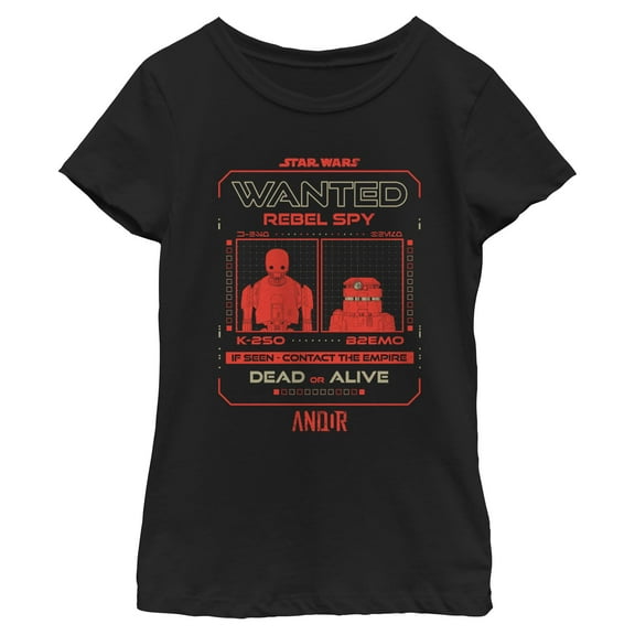 Girls Star Wars: Andor K-2SO and B2EMO Dead or Alive T Shirt