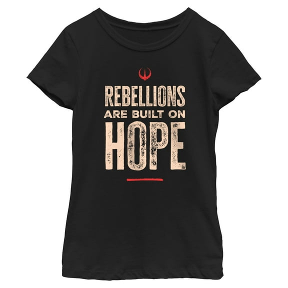 Girls Star Wars: Andor Rebellions Are Built on Hope T Shirt
