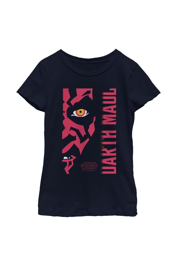 Girls Star Wars Darth Maul Menace T Shirt
