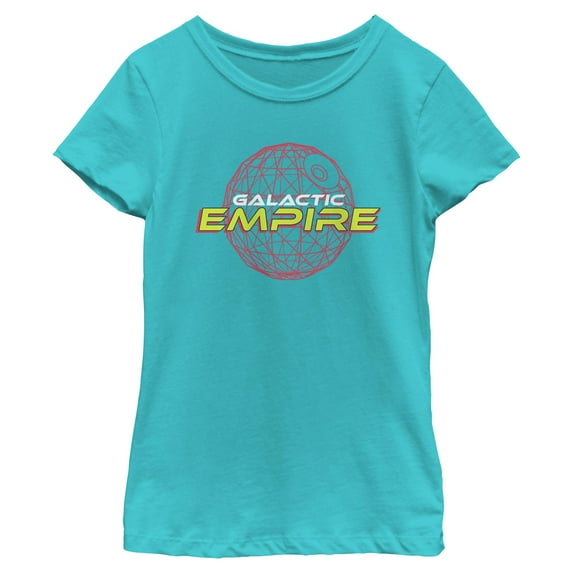 Girls Star Wars Death Star Galactic Empire T Shirt