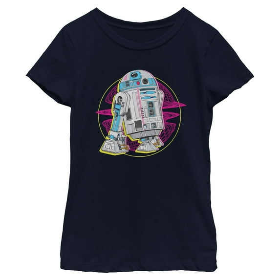 Girls Star Wars R2-D2 Retro Vibes T Shirt