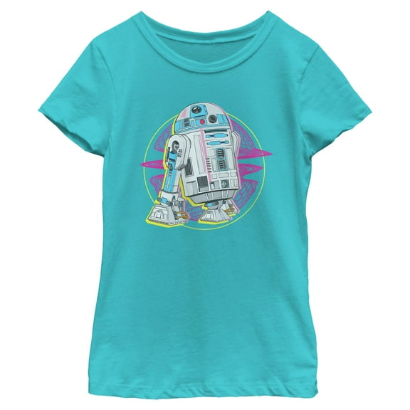 Girls Star Wars R2-D2 Retro Vibes T Shirt