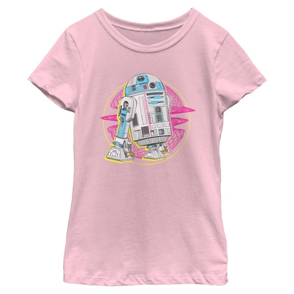 Girls Star Wars R2-D2 Retro Vibes T Shirt