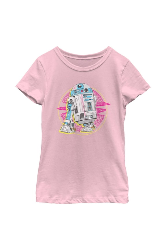 Girls Star Wars R2-D2 Retro Vibes T Shirt