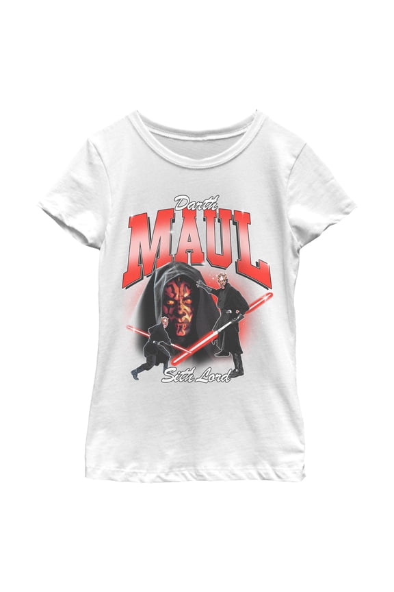 Girls Star Wars Sith Lord Maul T Shirt