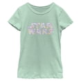thumbnail image 1 of Girls Star Wars Spring Flower Logo T Shirt, 1 of 5