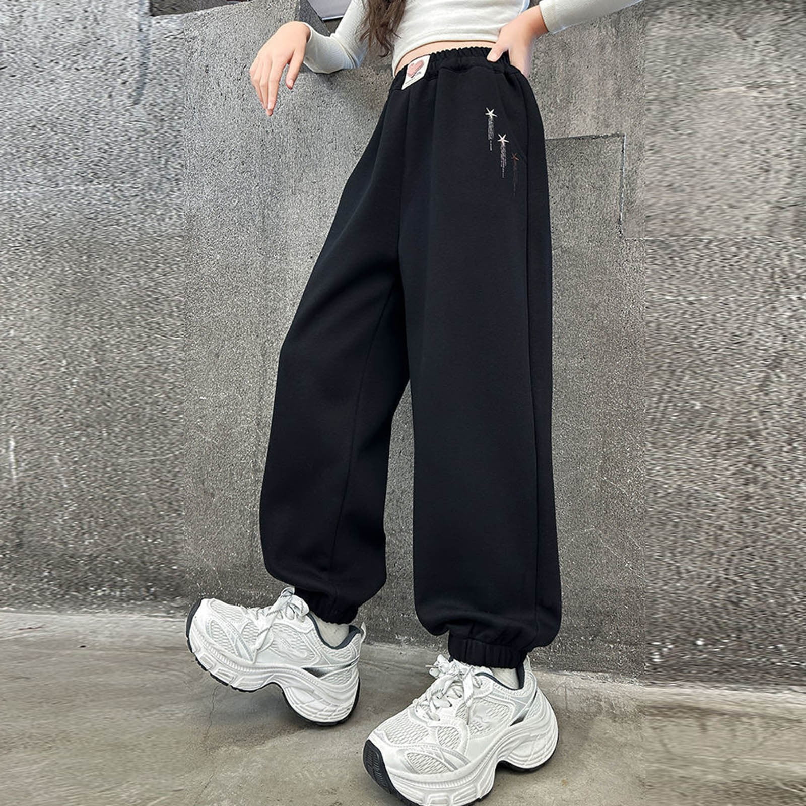 Girls Casual Waist High Spice Pants main image 1