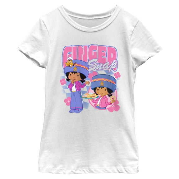 Girls Strawberry Shortcake Retro Ginger Snap T Shirt