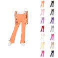 thumbnail image 1 of Girls Stretch Flared Pants Casual Trousers With Split For Autumn, 1 of 4