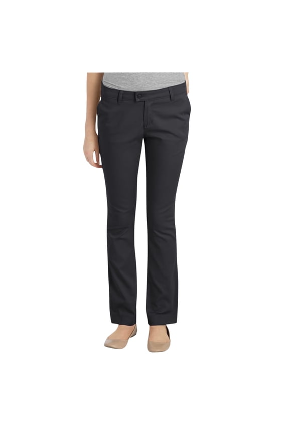 Juniors' Slim Fit Pants, Black, 9
