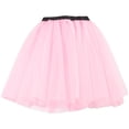 thumbnail image 1 of Girls' Stretch Waist Tulle Tutu Skirt Pommel Skirt Three Lined With Skirt Ballet Dance Skirt Tutu Skirt Dresses Casual Beach Sundress, 1 of 4