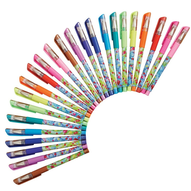 Sugar Rush Scented Mini Gel Pens 12 Pack Set