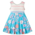 thumbnail image 1 of Girls Summer Casual Dress For Toddlers Baby 1 6 Years Comfortable Playwear Soft Breathable Daily Wear Outfit, 1 of 5