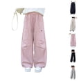 thumbnail image 1 of Girls Summer Casual Pants Fashionable Loose Fit Long Trousers For Kids Outdoor Play Comfortable Daily Wear, 1 of 5