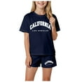 thumbnail image 1 of Girls Summer Clothes Size 10 12 Kids Summer Sport T-Shirt and Shorts Set Cute Graphic Clothing Sets Tracksuit, 1 of 4