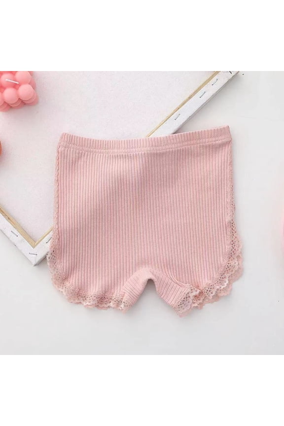 Girls Underwear Panties and Shorts Cotton Kids Dance Undershorts Lace Toddlers Boyshorts