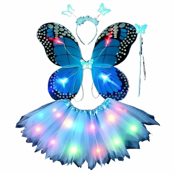 Girls Summer Dress Fairy Dress With Magical Play Pretend Party Flowy Dresses