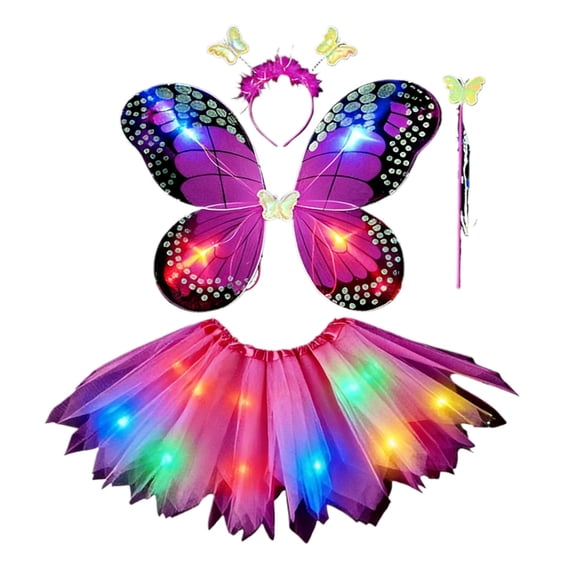 Girls Summer Dress Fairy Dress With Magical Play Pretend Party Flowy Dresses