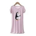 thumbnail image 1 of Girls' Summer Dress Toddler Summer Pajama Sleepwear Short Sleeve Dresses Girls Clothes 3-14 Years, 1 of 4
