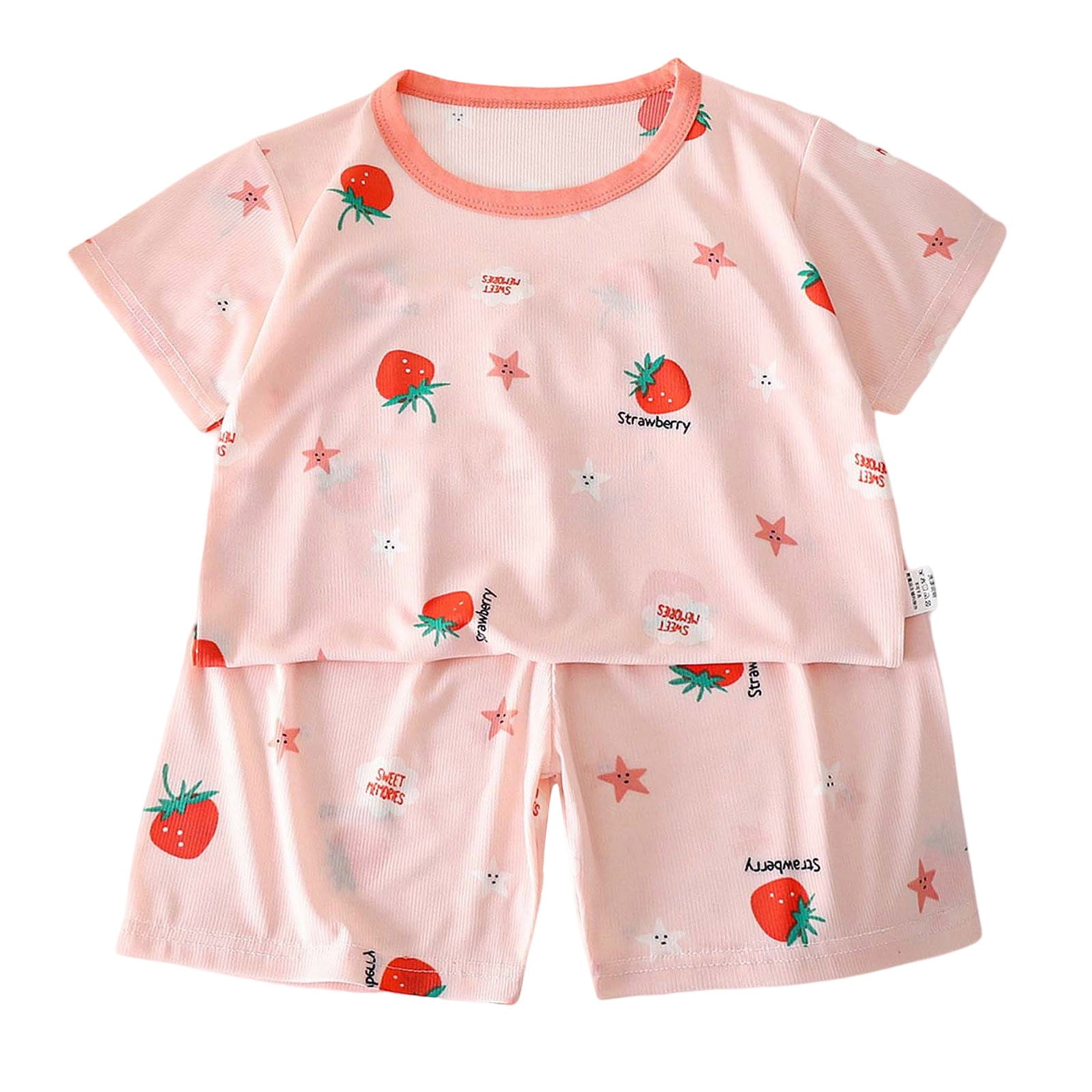 Summer Arrival Baby Kids Girls Cotton Casual Style Flamingo Cartoon Pattern Shorts main image 1