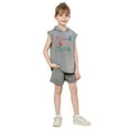 thumbnail image 1 of Girls Summer Outfits Size 14-16 Ruffles Sleeveless Top Clothes Cotton Outfits Short Blouse and Shorts Two Piece Set Little Girls, 1 of 5