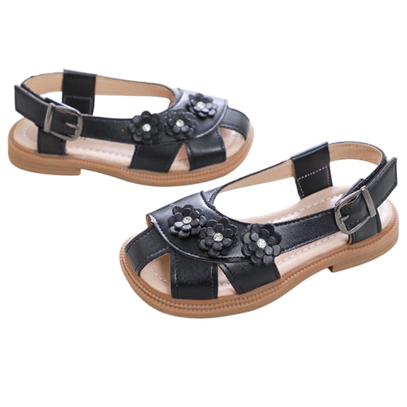 Girls Summer Sandals Lightweight Outdoor Beach Shoes with Soft Sole Clothes