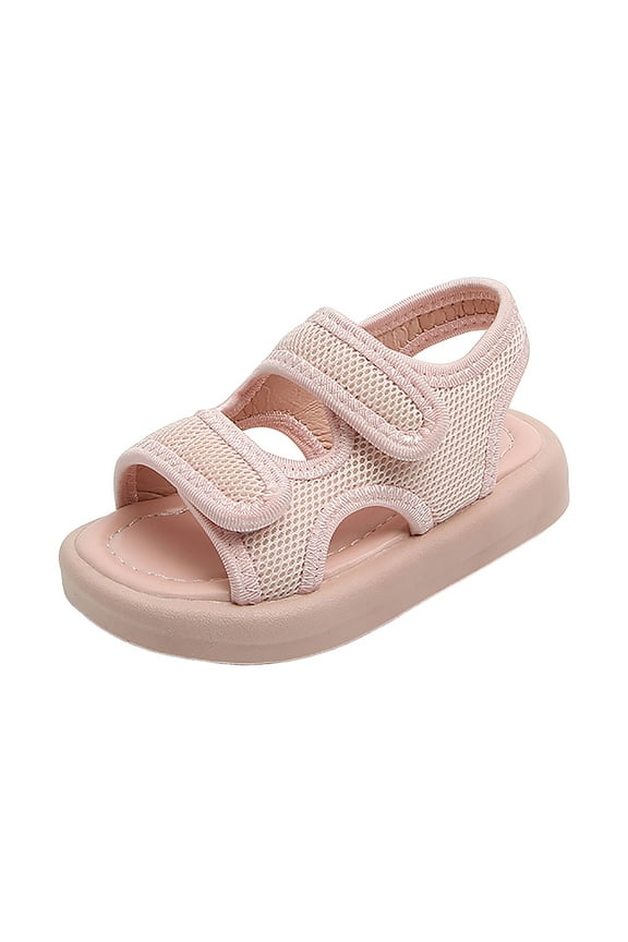 Girls Summer Sandals with Comfortable Thick Sole for Outdoor Beach Fashion and Play