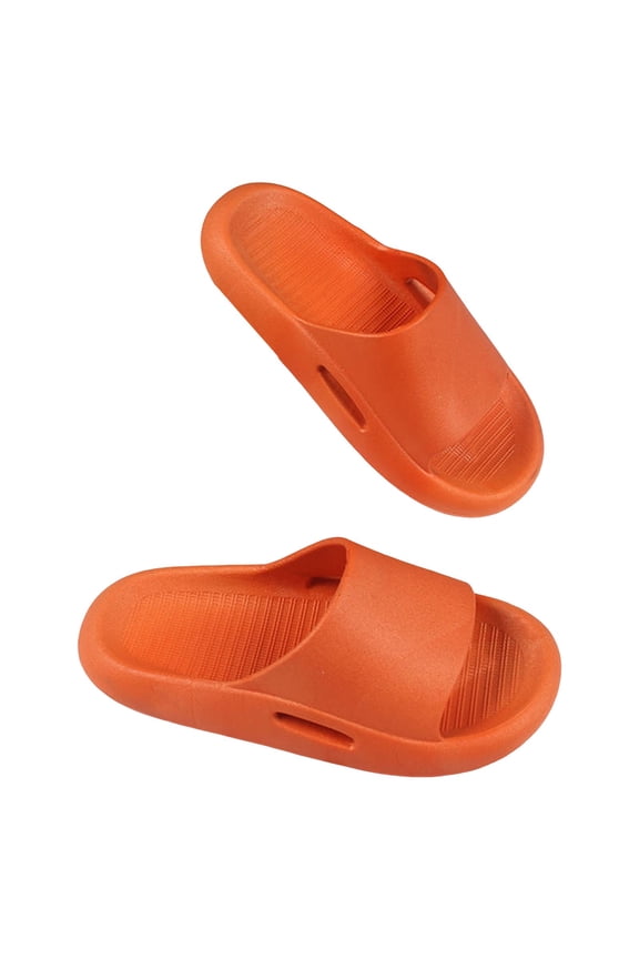 Girls Summer Shoes Size 11 Boys Girls Shower Slides Open Toe Soft Sole Anti-Slip Snowflake Gradient House Shoes 2025 Summer Trendy Slippers