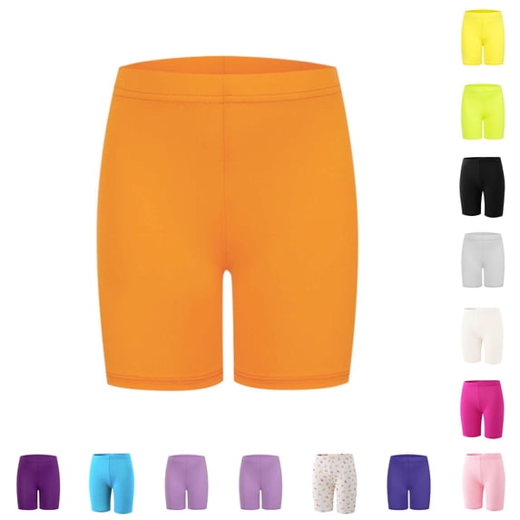 Girls Summer Shorts for Girls Elastic Waist Casual Comfortable Outfit Toddler Kids Athletic Breathable Soft Pants for Everyday Activities
