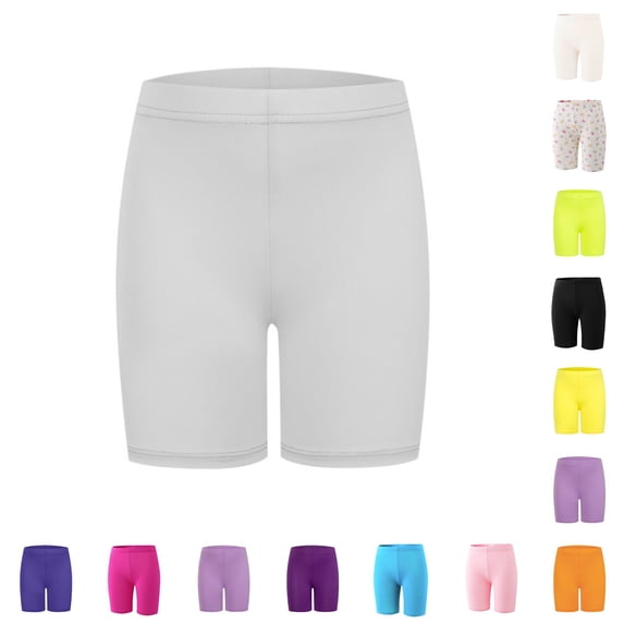 Girls Summer Shorts for Girls Elastic Waist Casual Comfortable Outfit Toddler Kids Athletic Breathable Soft Pants for Everyday Activities