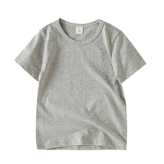 Girls Summer Tops Kids Summer Leggings T Short Baby Short Sleeves Solid Color Toddler Boy Shirts,Size 18 Months-24 Months