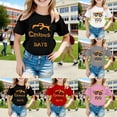thumbnail image 1 of Girls Summer Tops Size 7/8 Solid Color Short Sleeve Basic Layering Tee Summer Cute Shirts for Girls Back To School Birthday Casual Summer Tops, 1 of 5