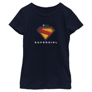 Girls Supergirl New Official Logo T Shirt