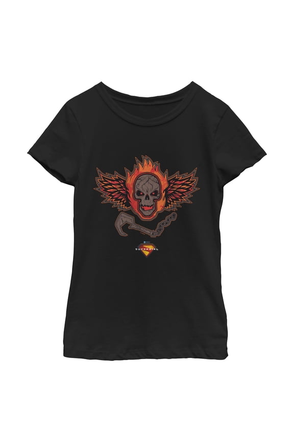 Girls Supergirl Ruthless and Feared Logo T Shirt