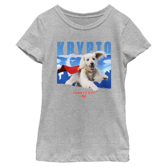 Girls Superman Happy Krypto T Shirt