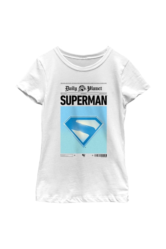 Girls Superman Special Edition Daily Planet T Shirt