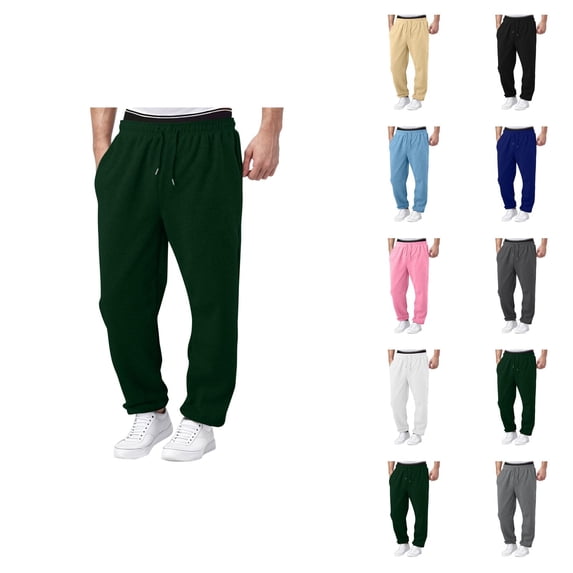 Girls Pants Girls Fashion Comfortable Casual Jogger Soft Breathable Fabric Kids Sweatpants for Everyday Wear Ages 5-14 with Elastic Waistband Loose Fit